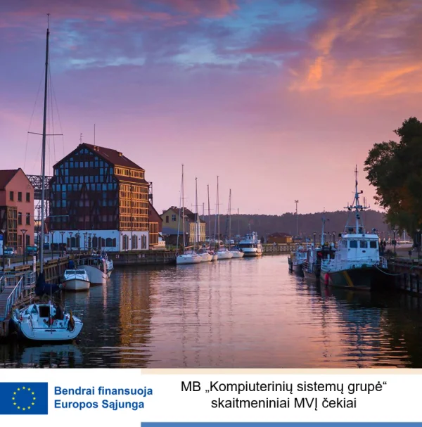 ES projektas - Skaitmeniniai MVĮ čekiai